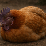 sick chicken photo